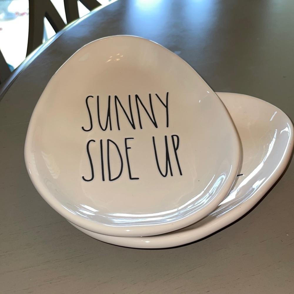Rae Dunn Sunny Side Up Plates